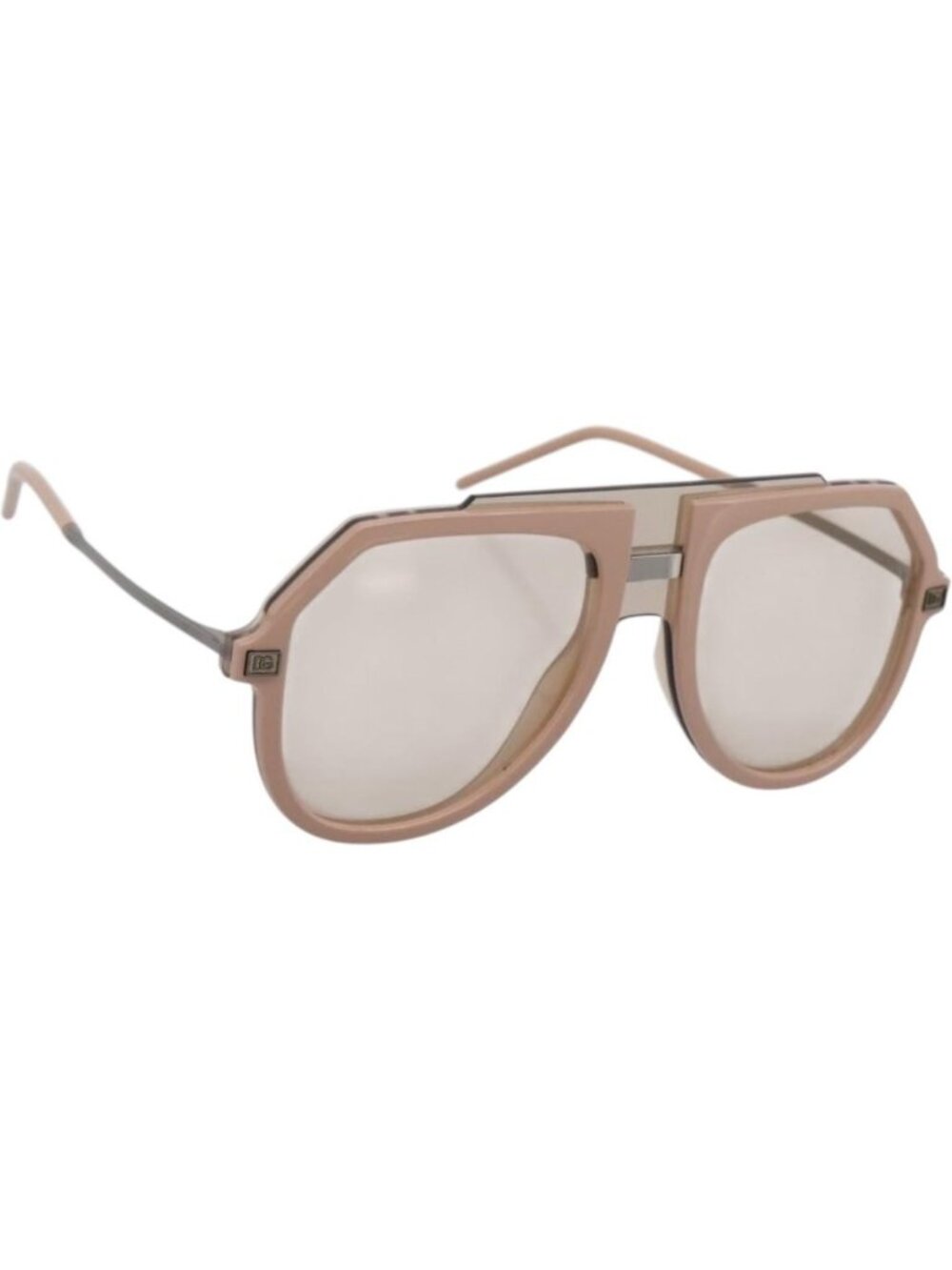 Dolce & Gabbana Sunglasses Metal Beige Silver